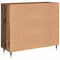 vidaXL Sideboard with Storage with Door Brown 90 x 34 x 80 cm Engineered wood