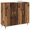vidaXL Sideboard with Storage with Door Brown 90 x 34 x 80 cm Engineered wood