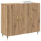 vidaXL Sideboard with Storage with Door Brown 90 x 34 x 80 cm Engineered wood