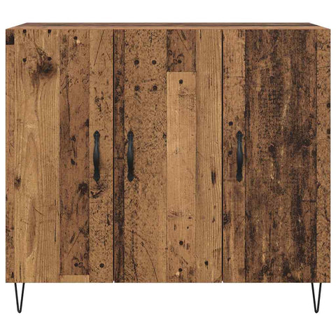 vidaXL Sideboard Old wood 90 x 34 x 80 cm Engineered wood