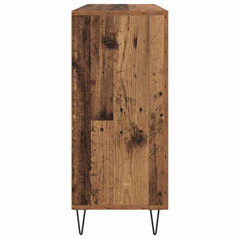 vidaXL Sideboard Old wood 90 x 34 x 80 cm Engineered wood