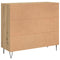 vidaXL Sideboard Artisan oak 90 x 34 x 80 cm Engineered wood