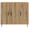 vidaXL Sideboard Artisan oak 90 x 34 x 80 cm Engineered wood