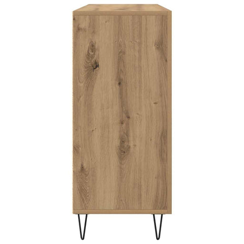 vidaXL Sideboard Artisan oak 90 x 34 x 80 cm Engineered wood