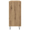 vidaXL Sideboard Artisan oak 90 x 34 x 80 cm Engineered wood