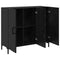 vidaXL Sideboard Black 90 x 34 x 80 cm Engineered wood