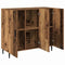 vidaXL Sideboard with Storage with Door Brown 90 x 34 x 80 cm Engineered wood