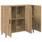 vidaXL Sideboard with Storage with Door Brown 90 x 34 x 80 cm Engineered wood