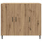 vidaXL Sideboard with Storage with Door Brown 90 x 34 x 80 cm Engineered wood