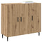 vidaXL Sideboard with Storage with Door Brown 90 x 34 x 80 cm Engineered wood