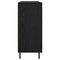 vidaXL Sideboard with Storage with Door Black 90 x 34 x 80 cm Engineered wood