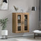 vidaXL Sideboard Brown 69.5 x 34 x 90 cm Engineered wood