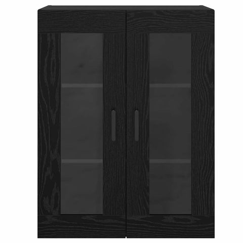 vidaXL Sideboard Black 69.5 x 34 x 90 cm Engineered wood