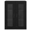vidaXL Sideboard Black 69.5 x 34 x 90 cm Engineered wood
