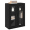 vidaXL Sideboard Black 69.5 x 34 x 90 cm Engineered wood