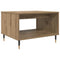 vidaXL Coffee Table Artisan oak 60 x 50 x 40 cm Engineered wood