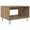 vidaXL Coffee Table Artisan oak 60 x 50 x 40 cm Engineered wood
