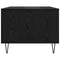 vidaXL Coffee Table Black oak 60 x 50 x 40 cm Engineered wood