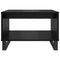 vidaXL Coffee Table Black oak 60 x 50 x 40 cm Engineered wood