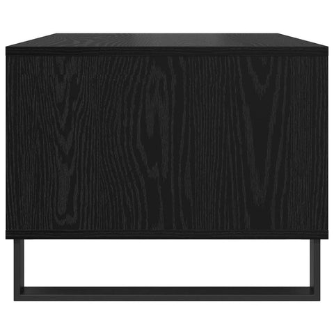 vidaXL Coffee Table Black oak 60 x 50 x 40 cm Engineered wood