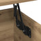 vidaXL Coffee Table Artisan oak 90 x 44.5 x 45 cm Engineered wood