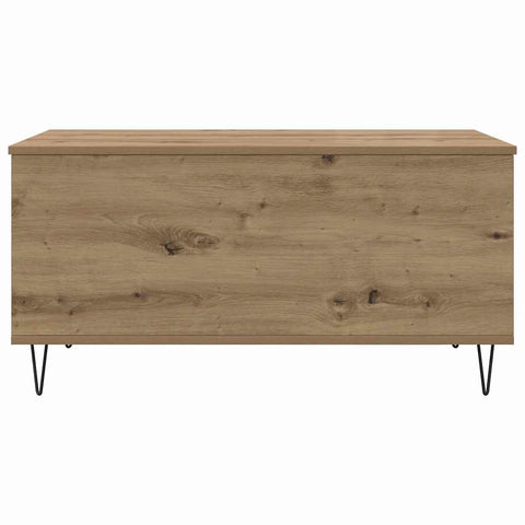 vidaXL Coffee Table Artisan oak 90 x 44.5 x 45 cm Engineered wood