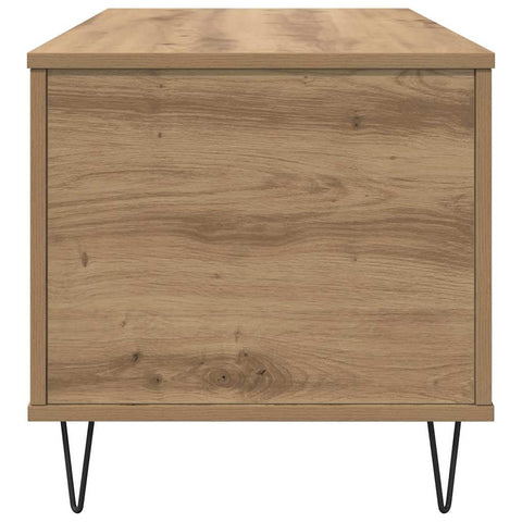 vidaXL Coffee Table Artisan oak 90 x 44.5 x 45 cm Engineered wood