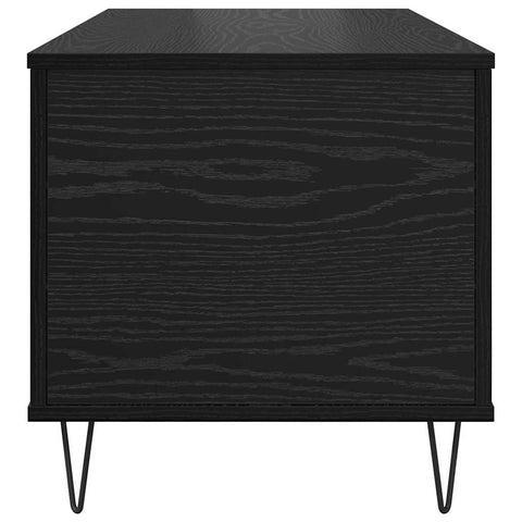 vidaXL Coffee Table Black oak 90 x 44.5 x 45 cm Engineered wood