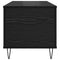 vidaXL Coffee Table Black oak 90 x 44.5 x 45 cm Engineered wood