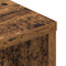 vidaXL Headboard Cabinet with Shelf Old wood Engineered wood