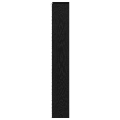 vidaXL Headboard Cabinet with Shelf Black oak Engineered wood