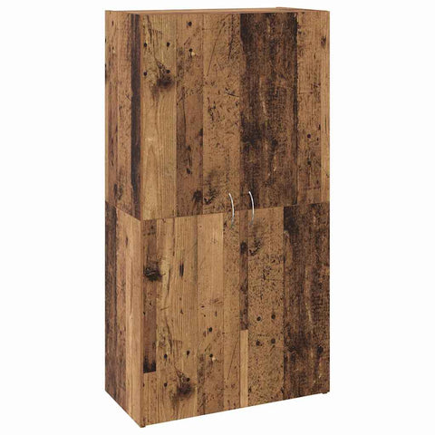 vidaXL Office Cabinet Old wood 60 x 32 x 115 cm Engineered wood