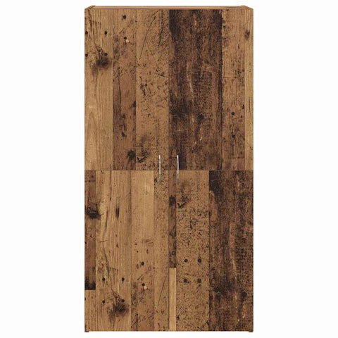 vidaXL Office Cabinet Old wood 60 x 32 x 115 cm Engineered wood