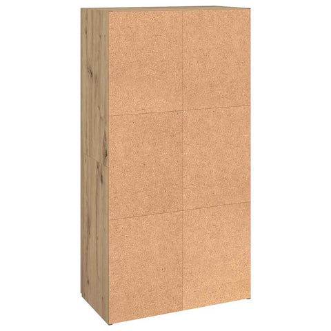 vidaXL Office Cabinet Artisan oak 60 x 32 x 115 cm Engineered wood