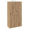 vidaXL Office Cabinet Artisan oak 60 x 32 x 115 cm Engineered wood
