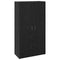vidaXL Office Cabinet Black oak 60 x 32 x 115 cm Engineered wood