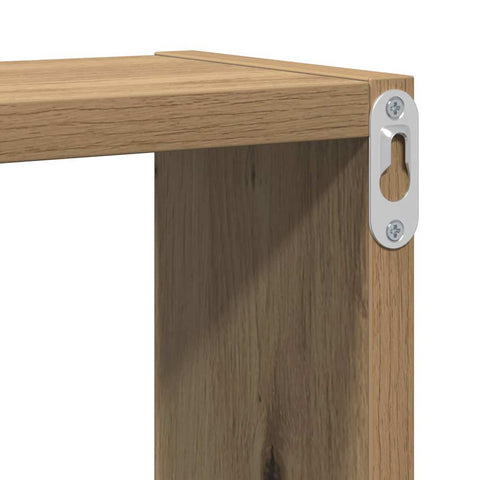vidaXL Wall Cube Other Artisan oak 96 x 12 x 64 cm Engineered wood