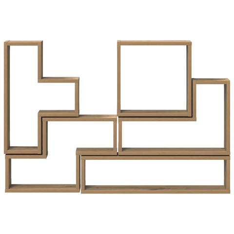 vidaXL Wall Cube Other Artisan oak 96 x 12 x 64 cm Engineered wood