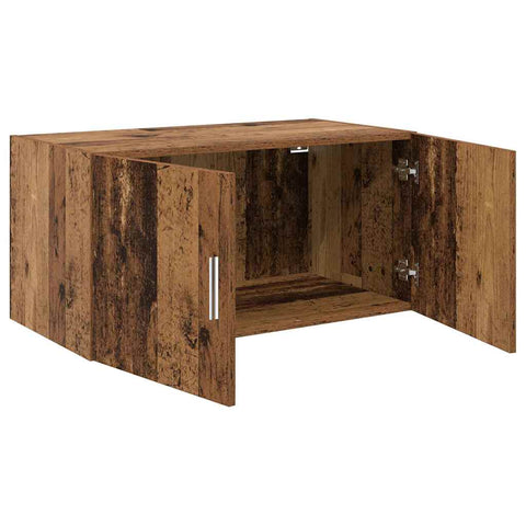 vidaXL Wall Cabinet Old wood 80 x 42.5 x 40 cm Engineered wood