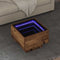 vidaXL Side Table Old wood 40 x 40 x 30 cm Engineered wood
