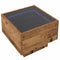 vidaXL Side Table Old wood 40 x 40 x 30 cm Engineered wood