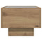 vidaXL Side Table Artisan oak 40 x 40 x 30 cm Engineered wood