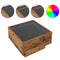 vidaXL Coffee Table Old wood 50 x 50 x 30 cm Engineered wood