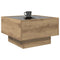 vidaXL Coffee Table Artisan oak 50 x 50 x 30 cm Engineered wood