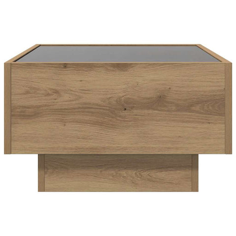 vidaXL Coffee Table Artisan oak 50 x 50 x 30 cm Engineered wood