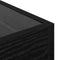 vidaXL Coffee Table Black oak 50 x 50 x 30 cm Engineered wood