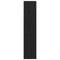 vidaXL Room Divider Bookcase Black oak 131.5 x 29 x 131.5 cm