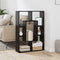 vidaXL Bookcase Black oak 63 x 20 x 90 cm Engineered wood