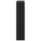 vidaXL Bookcase Black oak 63 x 20 x 90 cm Engineered wood