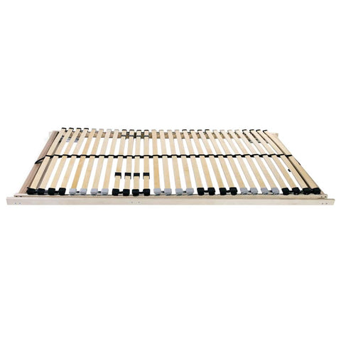 vidaXL Slatted Bed Base Brown 80 x 190 cm Solid beech wood